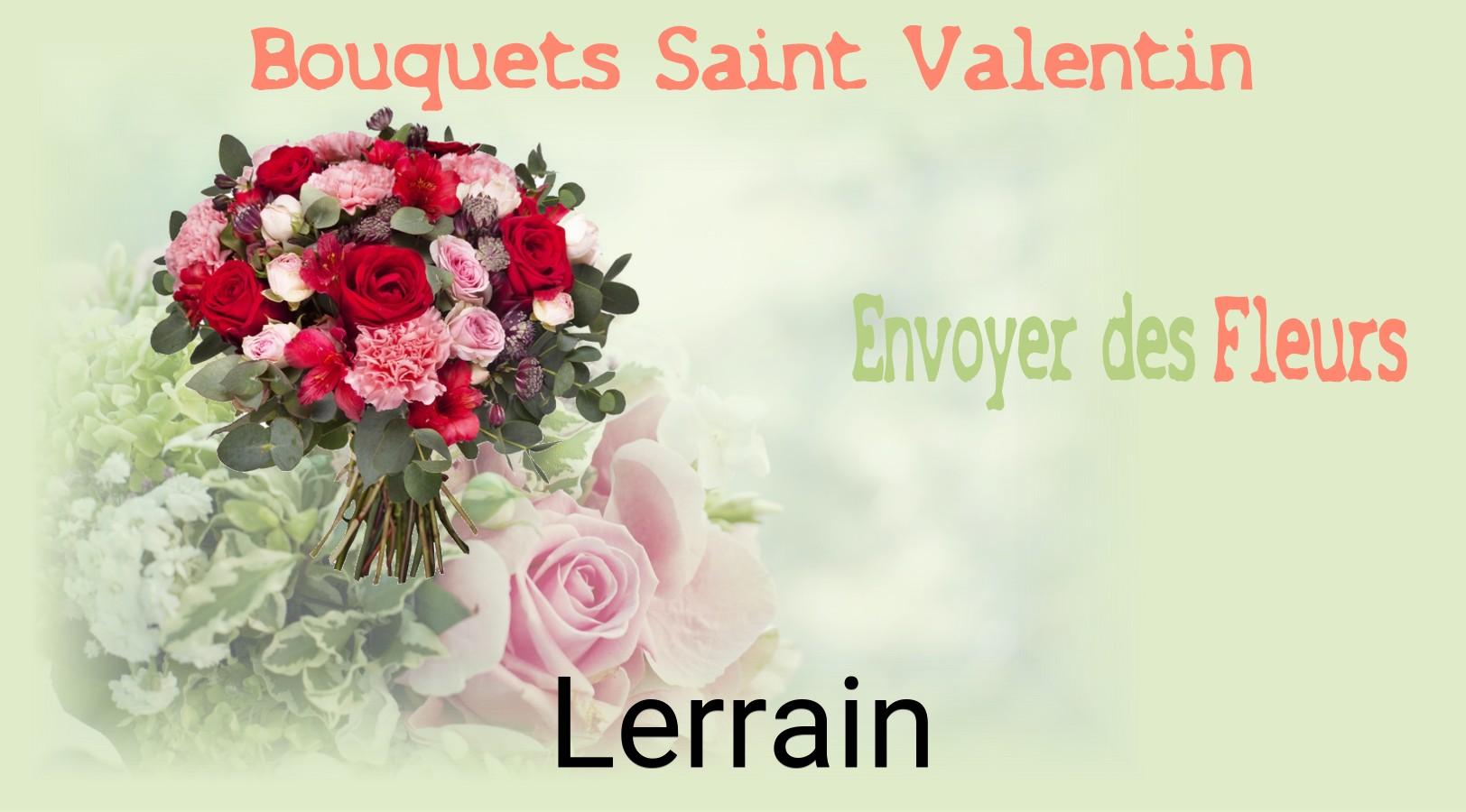 Roses de Saint-Valentin livrées à Lerrain